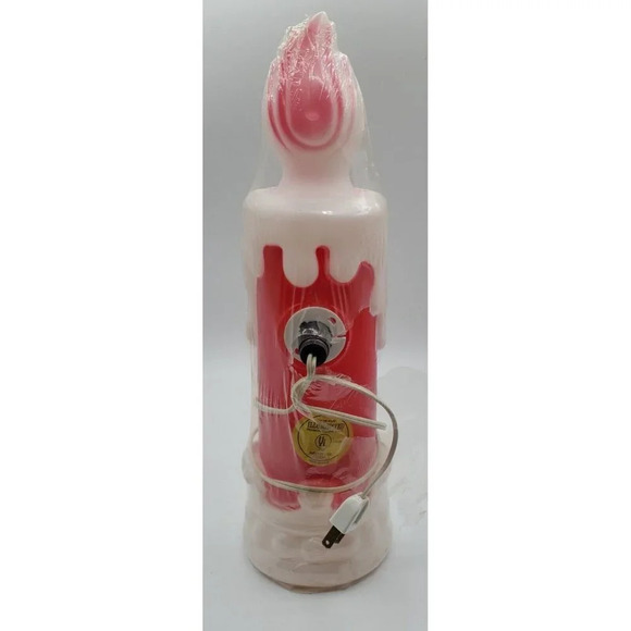 Vintage Empire 1970 13" Candle Indoor Table Blow Mold ESTATE FIND  * READ - Picture 4 of 10